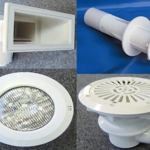 Einbauteile aus Kunststoff