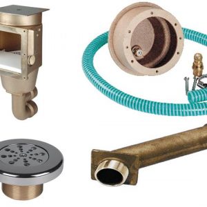 Einbauteile aus Rotguss